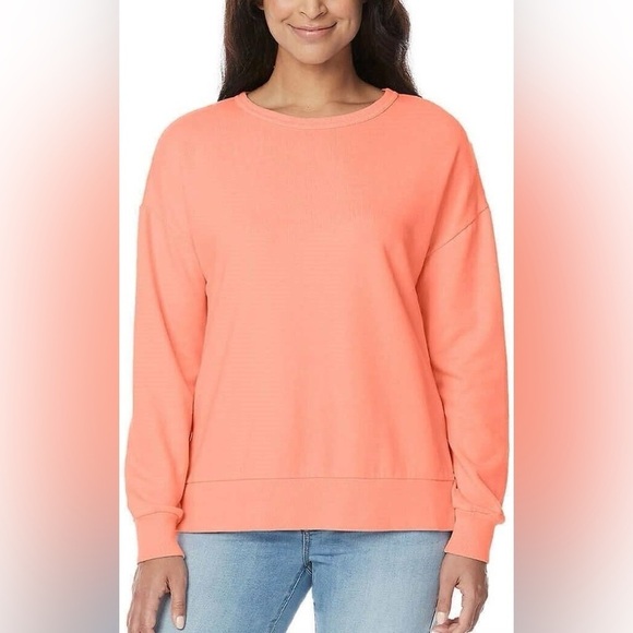 Buffalo David Bitton Women's Crewneck French Terry Sweatshirt - Picture 1 of 14